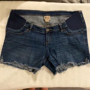 Maternity Jean Shorts